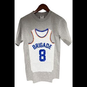 Brigade Men's Jersey Tee Shirt Gray
